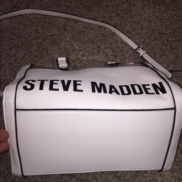 Steve Madden White and Clear Convertible Bag, NWT - Picture 2 of 7